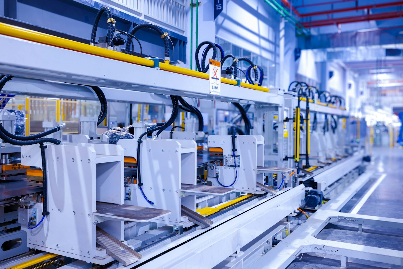 Industrial manufacturing machinery